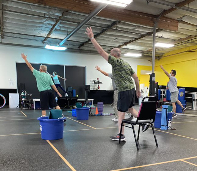 Parkinson Wellness Recovery  PWR! – Implementing research-based Parkinson  specific exercise programs. PWR!Moves GET BETTER and STAY BETTER with  Exercise.
